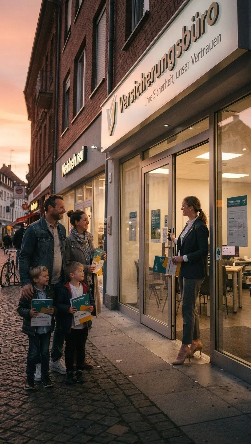 Versicherungsmakler analysiert Vertragsunterlagen zur Optimierung des Versicherungsschutzes